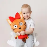 Мягкая игрушка - подушка &laquo;Карамелька&raquo;, 44 см, Три кота