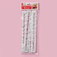 Печати для теста Доляна &laquo;Алфавит&raquo;, 4 шт., 24&times;15&times;0.3 см, белые