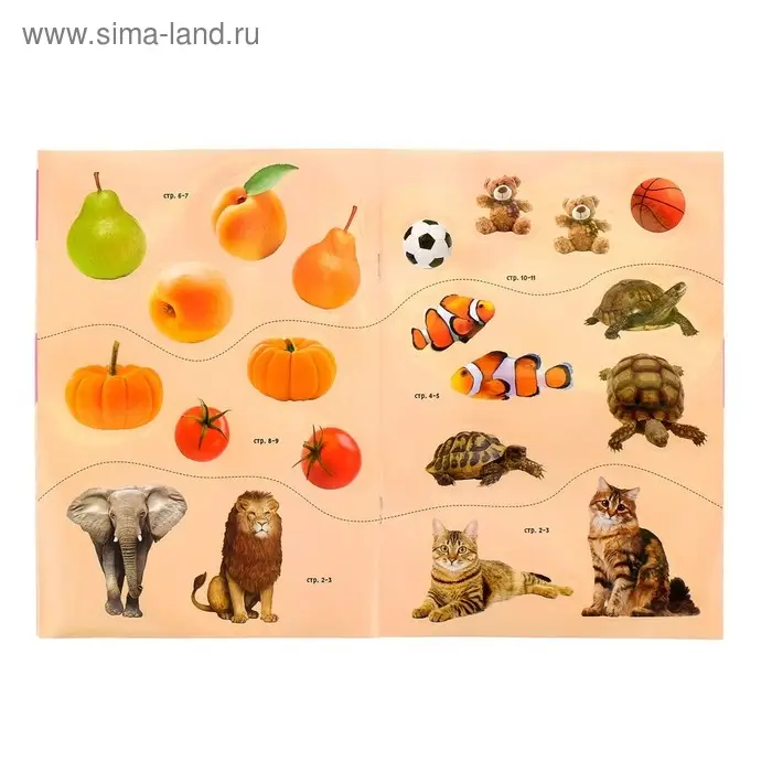 Книга с наклейками «Счёт», 12 стр. Книга с наклейками «Счёт», 12 стр.