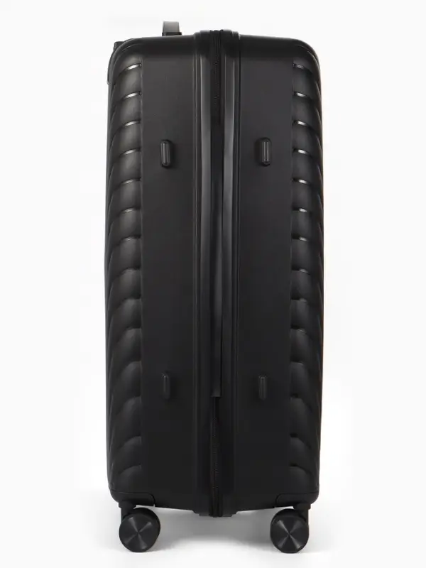 Чемодан на колёсах, 28", кодовый замок, 47&times;28&times;75 см, чёрный