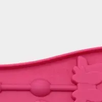 Форма для леденцов Доляна &laquo;Звери&raquo;, силикон, 27.5&times;16.5 см, 6 ячеек (6.4&times;6.4), с палочками, МИКС