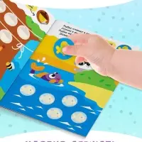 Наклейки-кружочки набор &laquo;Познаём мир вокруг&raquo; 6 шт. по 16 стр.