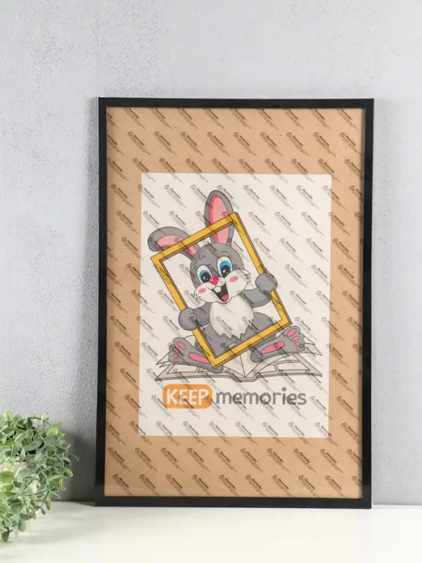 Фоторамка пластик  Фоторамка пластик "Премиум" 40х60 см, чёрный