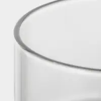 Набор кружек Доляна &laquo;Квартет&raquo;, 4 шт., 250 мл. на металлической подставке, стекло, прозрачный