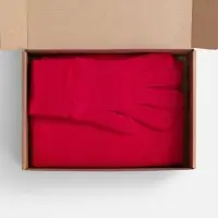 Набор Knit Warm, красный