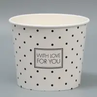 Стакан для цветов With love for you, 1500 мл