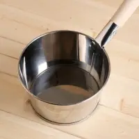 Ковш - черпак для бани и сауны, 1.5 л, нержавеющая сталь, деревянная ручка, &laquo;Добропаровъ&raquo;