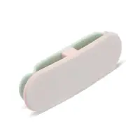 Держатель для проводов 75&times;30 мм, синий, 4 шт.