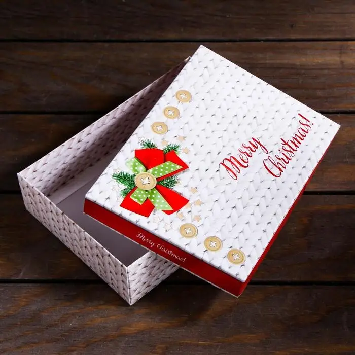 Подарочная коробка сборная «С Праздником», 21×15×5.7 см Подарочная коробка сборная «С Праздником», 21×15×5.7 см