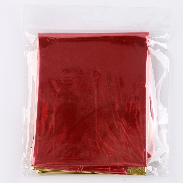 Набор фольгированных шаров 18 Набор фольгированных шаров 18" круг «Красно-золотой» 10 шт.