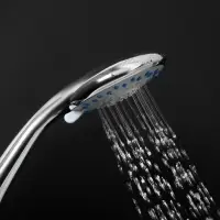 Душевая лейка ZEIN Z0401, 4 режима, средняя, d=95 мм, пластик, цвет хром