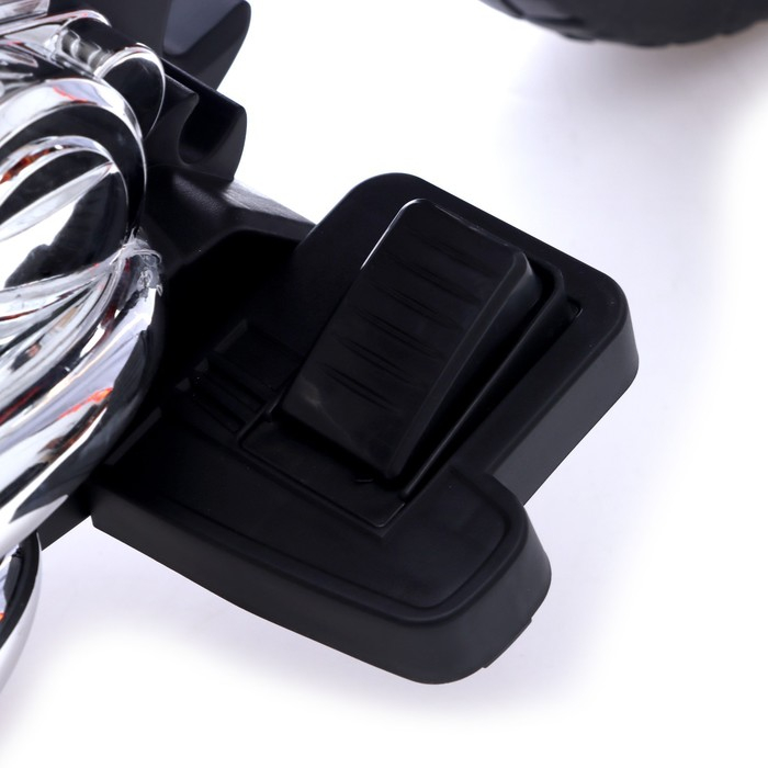 Электромотоцикл «Чоппер», 2 мотора, цвет пламя, глянец Электромотоцикл «Чоппер», 2 мотора, цвет пламя, глянец