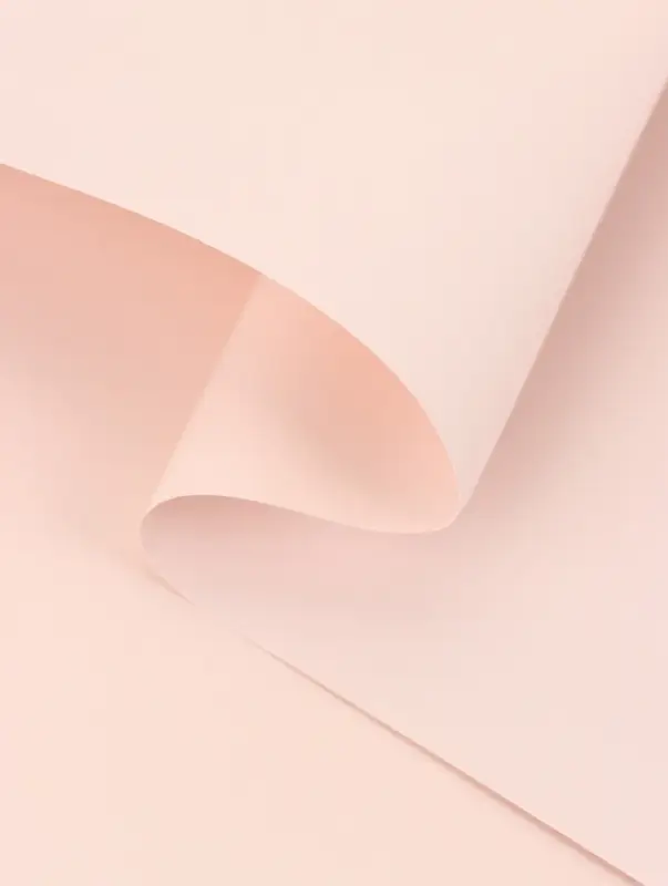 Плёнка матовая для цветов и букетов, двухсторонняя, пастельная серия, 65 мкм, розовый, 0.5&times;10 м