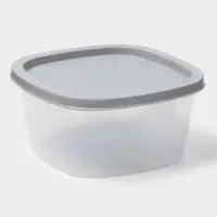Набор пищевых контейнеров SparkPlast BioFresh, 4 шт.: 230 мл, 500 мл, 900 мл, 1.55 л, пластик, крышка МИКС