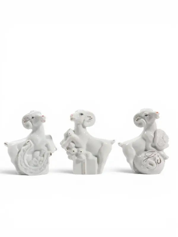 Фигурка &laquo;Козлики с дарами&raquo;, набор 3 шт., 8.3&times;4&times;6.7 см