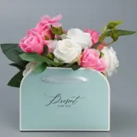 Переноска для цветов складная &laquo;Тиффани&raquo;, 17&times;13&times;7 см