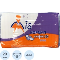 Прокладки женские МИС Нормал софт 3капли 20шт/уп