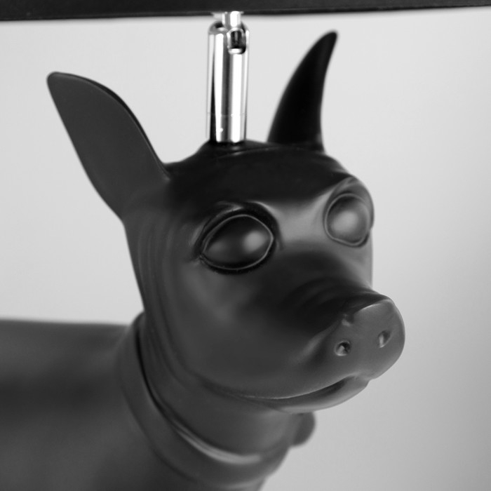 Настольная лампа Настольная лампа "Бим" Е27 40Вт черный 44х36х66см RISALUX