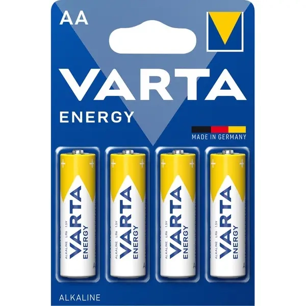 Батарейка Varta ENERGY LR6 AA BL4 Alkaline 1.5V Батарейка Varta ENERGY LR6 AA BL4 Alkaline 1.5V