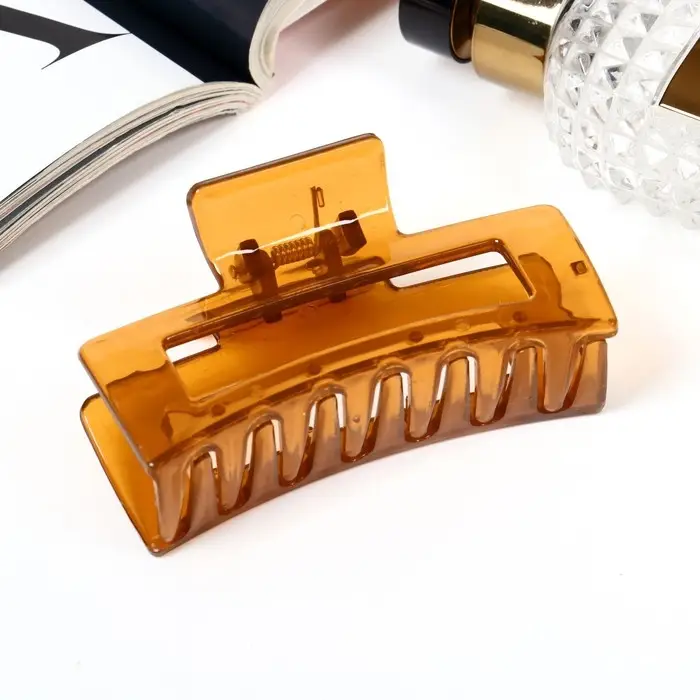 Крабик для волос «Милица», прямой, 8.5 см, МИКС Крабик для волос «Милица», прямой, 8.5 см, МИКС