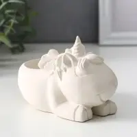 Подставка под мелочей «Единорог», 8×12×9 см, натуральный