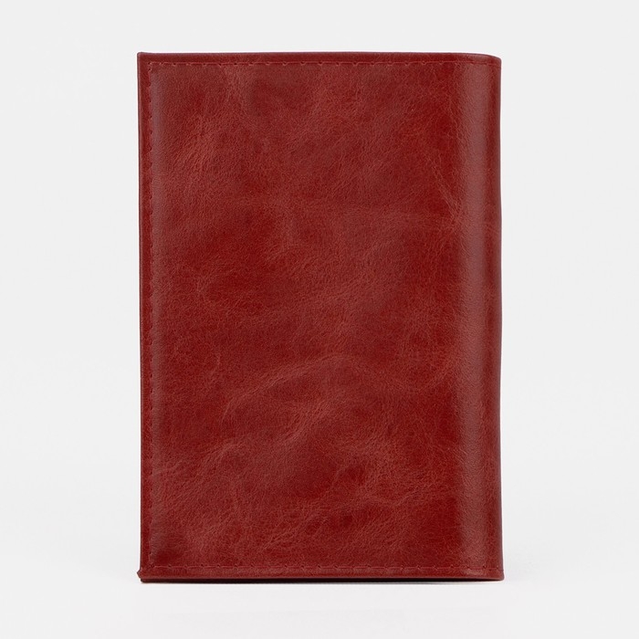 Обложка для паспорта, цвет красный