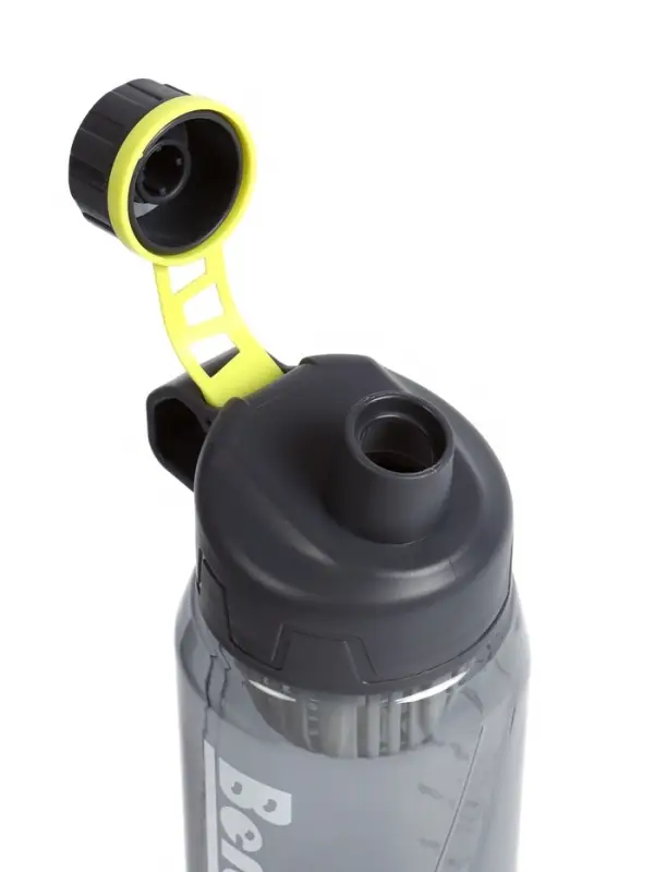 Бутылка для воды SPORT, 1 л, чёрная