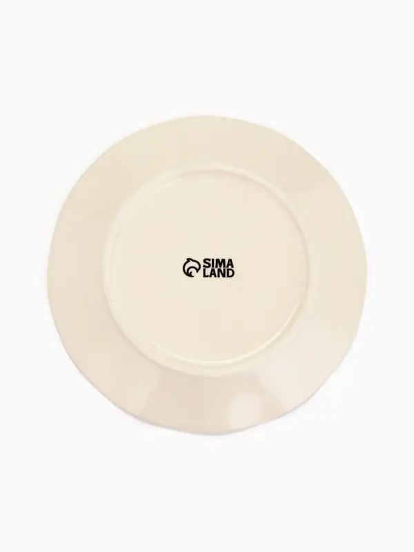 Тарелка керамическая &laquo;Нежность природы&raquo;, 21.5 см