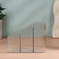 Органайзер для хранения CRISTAL, 3 секции, 14.5&times;8.5&times;12 см, прозрачный