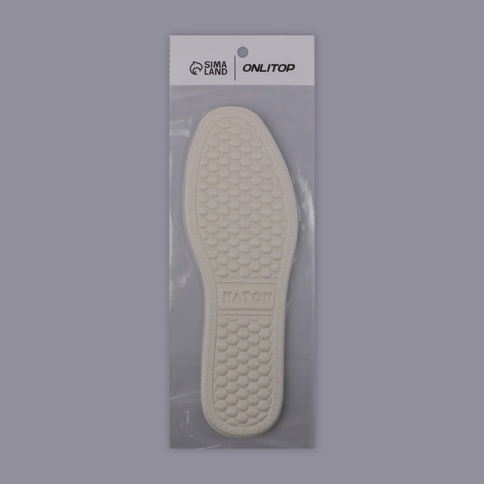 Стельки для обуви, универсальные, с массажным эффектом, р-р RU до 39 (р-р Пр-ля до 39), 25,5 см, пара, цвет белый Стельки для обуви, универсальные, с массажным эффектом, р-р RU до 39 (р-р Пр-ля до 39), 25,5 см, пара, цвет белый