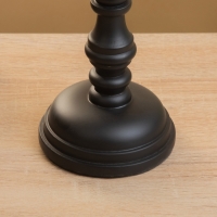 Глобус сувенирный «Темная ночь», 15×17.5×31 см, стекло, дерево