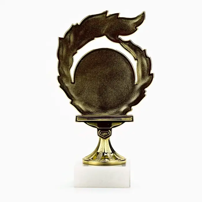 Кубок, наградная фигура, подставка камень белая, 16.3&times;9&times;5 см