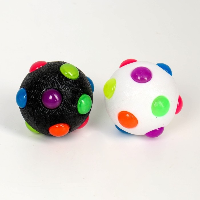 Мяч детский резиновый световой «Космонавты», цвета МИКС, в шоубоксе Мяч детский резиновый световой «Космонавты», цвета МИКС, в шоубоксе