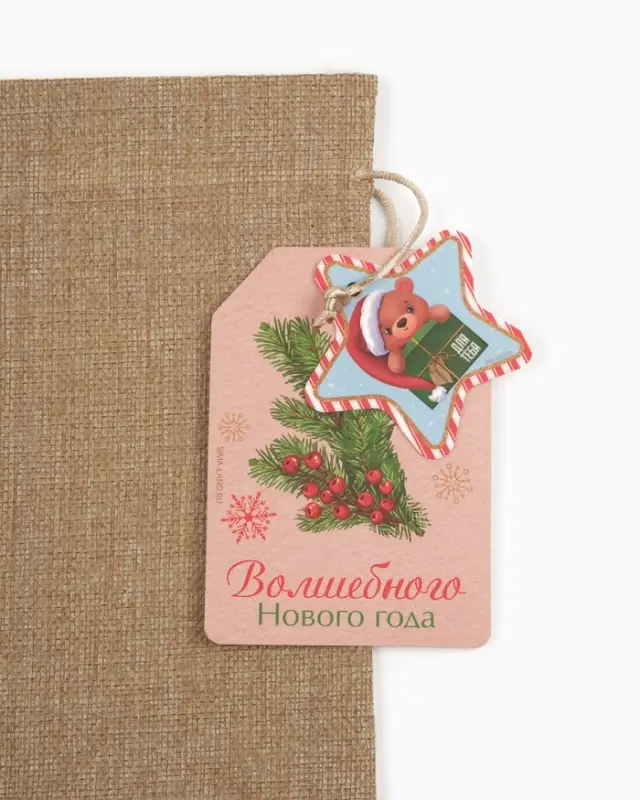 Мешок подарочный «Волшебного Нового года», 20 × 30 см Мешок подарочный «Волшебного Нового года», 20 × 30 см