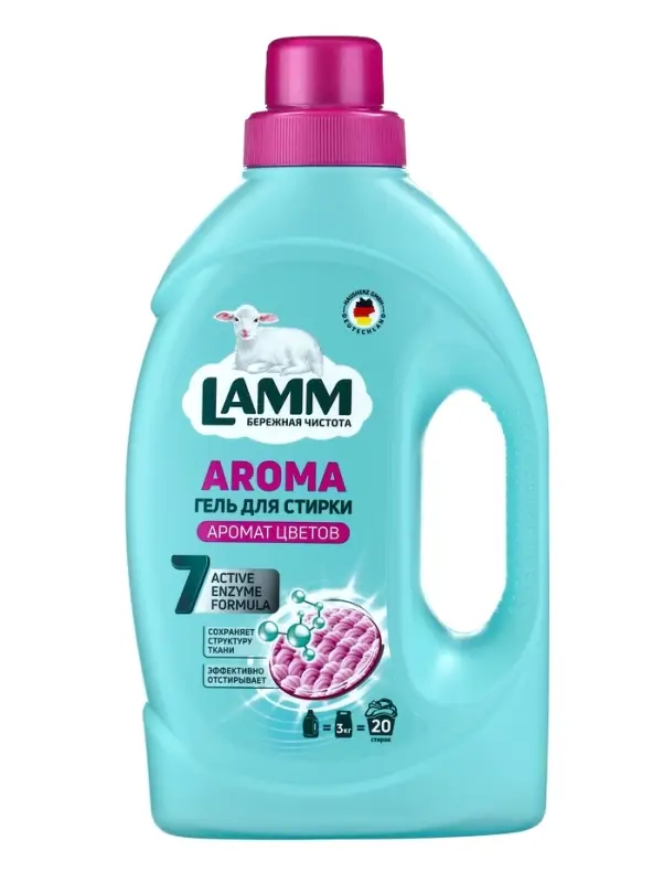 Гель для стирки LAMM Aroma, 1,3 л Гель для стирки LAMM Aroma, 1,3 л