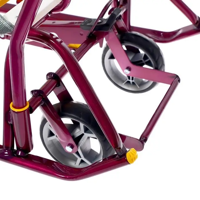 Санки «Тимка 6 универсал», амарантовый лак Санки «Тимка 6 универсал», амарантовый лак