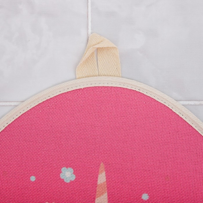 Сетка для хранения игрушек в ванной с петелькой «Единорожка» Сетка для хранения игрушек в ванной с петелькой «Единорожка»