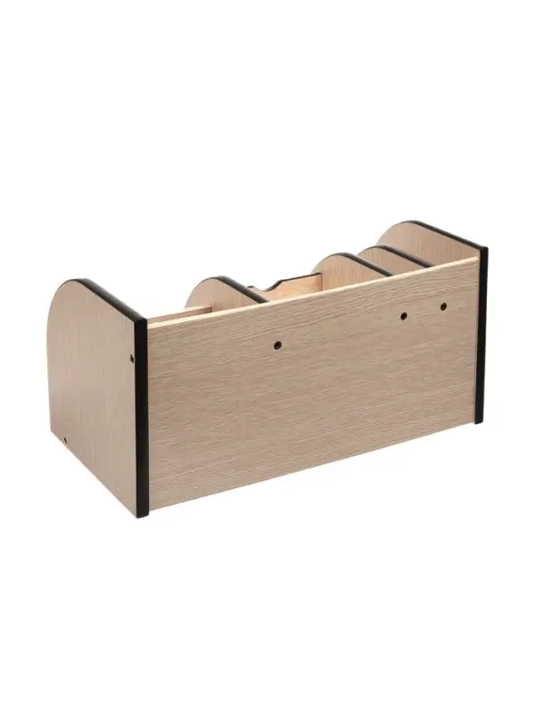 Органайзер 7 секций, 2 выдвижных ящика, венге/дуб молочный, 30&times;16&times;15 см