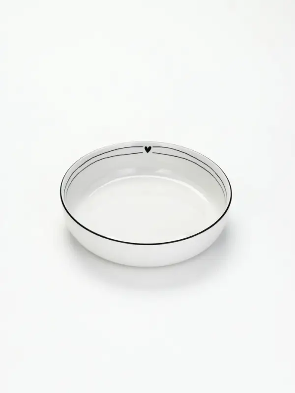 Тарелка суповая керамическая &laquo;С любовью&raquo;, d=20 см, 1000 мл, ручная работа