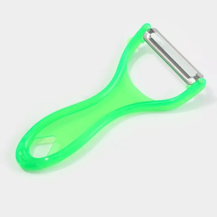 Овощечистка Доляна «Леденец», 12.5 см, МИКС Овощечистка Доляна «Леденец», 12.5 см, МИКС