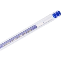 Ручка гелевая неавтомат. CROWN Hi-Jell синяя 0,5мм HJR-500B