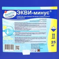 Жидкое средство для понижения уровня рН воды &laquo;ЭКВИ-минус&raquo;, 25 кг