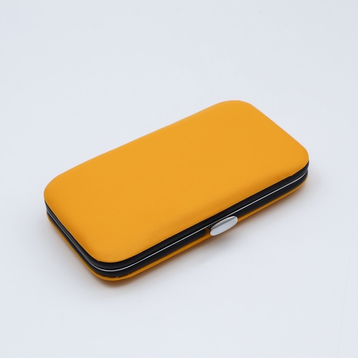 Набор маникюрный, 6 предметов, в футляре, цвет МИКС Набор маникюрный, 6 предметов, в футляре, цвет МИКС