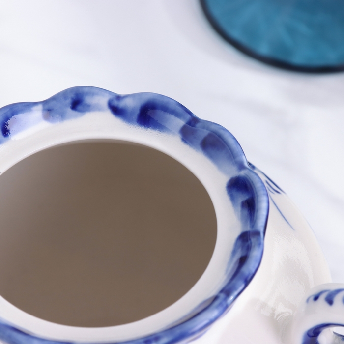 Чайник Чайник "Весна", 14 х 20 см, гжель