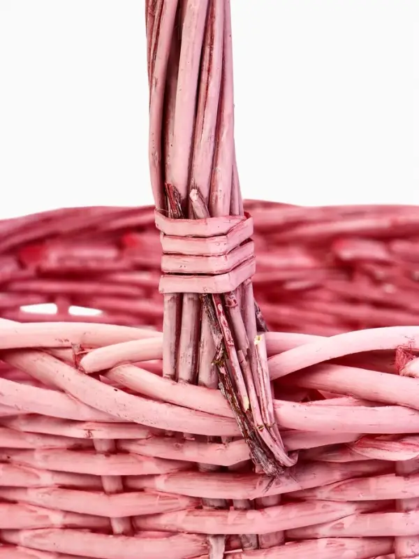 Набор корзин 3 шт ИВА 38x38x14 33x33x12 27х27x12 см ПЛЕТ ручка h=20/18/16 см