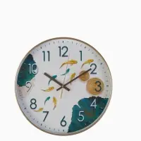Часы настенные интерьерные &laquo;Рыбки&raquo;, бесшумные, плавный ход, d=30 см, от батарейки 1&times;АА
