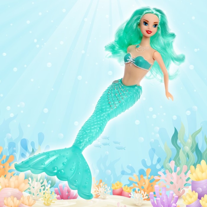 Кукла сказочная «Русалочка» со светом, МИКС Кукла сказочная «Русалочка» со светом, МИКС