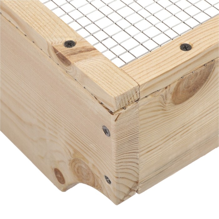 Сито для грунта, 50 × 50 см, ячейка 10 × 10 мм, Greengo