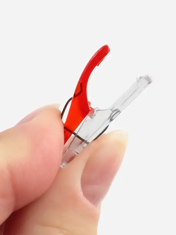 Зажимы для шитья и кроя/прищепки для шитья 1*2,7см (наб 50шт цена за наб) разноцвет в банке   109430