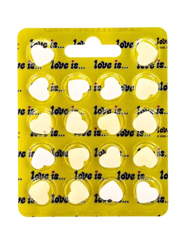 Освежающие конфеты Love is, со вкусом мяты в блистере, 10.8 г